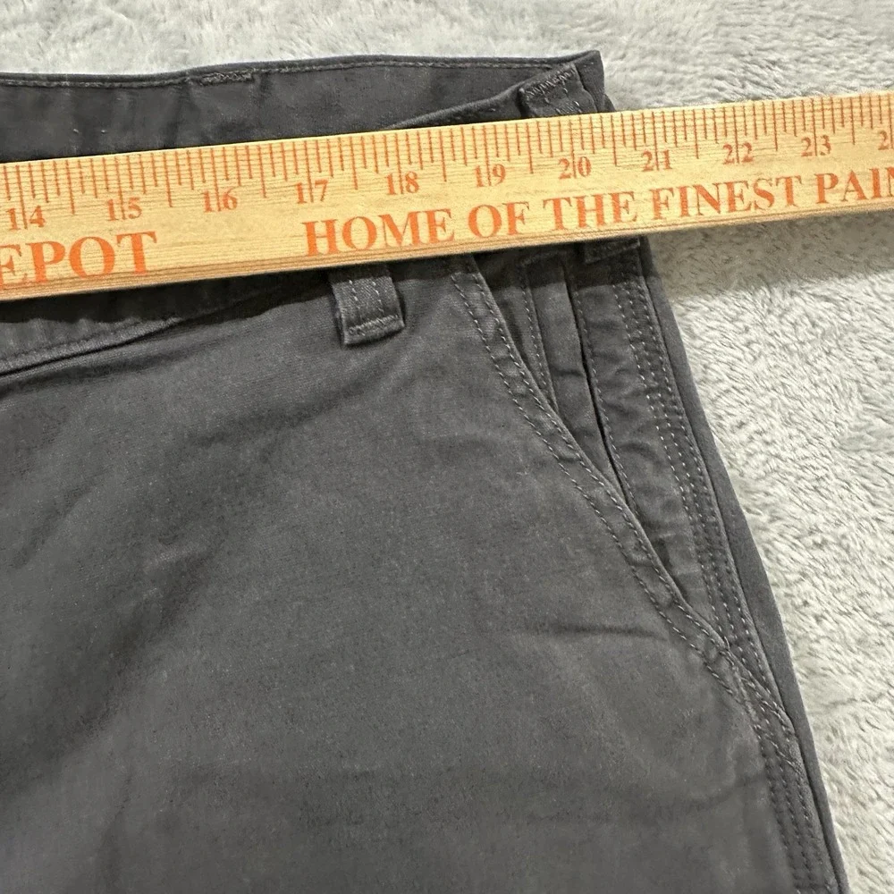 Carhartt Jeans Men's 42 x 34 Straight Fit Rugged Flex Workwear Y2K Utility Black